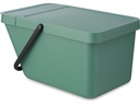 Brabantia Recyclingbehälter Sort &amp; Go 20 l, Grün