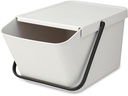 Brabantia Recyclingbehälter Sort &amp; Go 20 l, Hellgrau