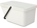 Brabantia Recyclingbehälter Sort &amp; Go 20 l, Hellgrau