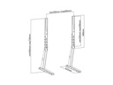 PureMounts Standfuss PM-TVS-02 Schwarz