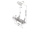 Multibrackets Deckenhalterung MBC1UX2 Professional
