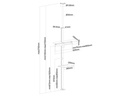Neomounts by NewStar Boden-Deckenhalterung FPMA-CF200SILVER