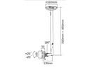 NewStar Deckenhalterung FPMA-C050