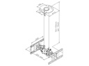 NewStar Deckenhalterung FPMA-C200D