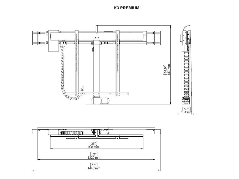 DSS TV-Lift Premium 3 0607 max. 70 kg