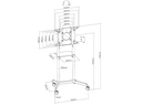 Audioraq TV-Trolley 37-70 Weiss
