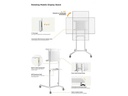 Audioraq TV-Trolley 37-70 Weiss