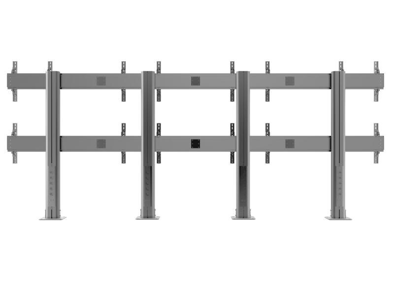 Multibrackets TV-Trolley 8-Screens 1794 Schwarz