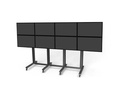 Multibrackets TV-Trolley 8-Screens 1794 Schwarz