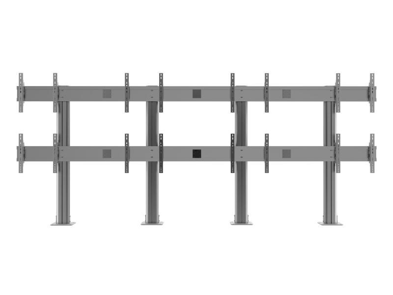 Multibrackets TV-Trolley 8-Screens 1794 Schwarz