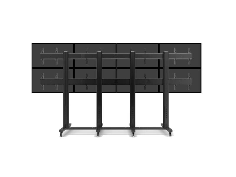 Multibrackets TV-Trolley 8-Screens 1794 Schwarz