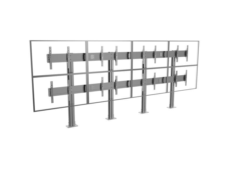 Multibrackets TV-Trolley 8-Screens 1794 Schwarz