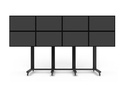 Multibrackets TV-Trolley 8-Screens 1794 Schwarz