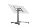 Multibrackets TV-Trolley Display Stand 110 Tilt &amp; Table Silber