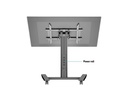 Multibrackets TV-Trolley Display Stand 110 Tilt &amp; Table Silber