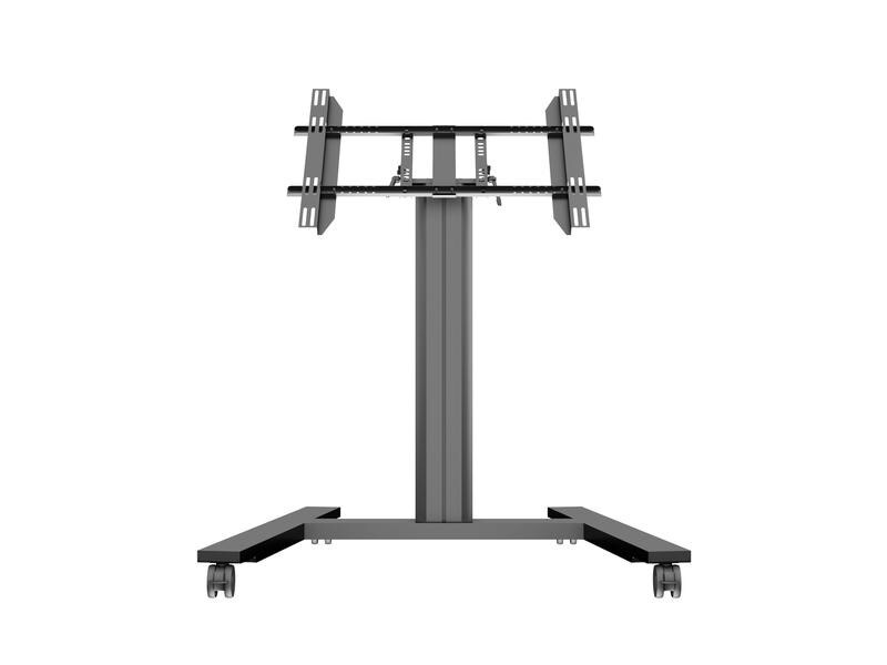 Multibrackets TV-Trolley Display Stand 110 Tilt &amp; Table Silber