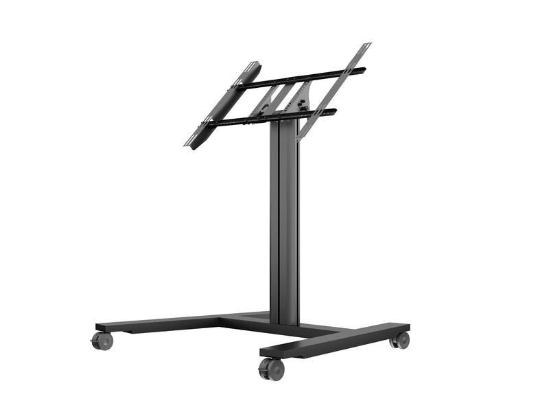 Multibrackets TV-Trolley Display Stand 110 Tilt &amp; Table Silber