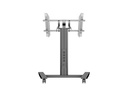 Multibrackets TV-Trolley Display Stand 110 Tilt &amp; Table Silber