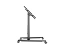 Multibrackets TV-Trolley Display Stand 110 Tilt &amp; Table Silber