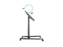 Multibrackets TV-Trolley Display Stand 110 Tilt &amp; Table Silber