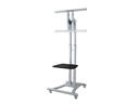 NewStar TV-Trolley PLASMA-M1800E Silber
