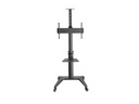 PureMounts TV-Trolley PDS-0002C PureMounts DS, Schwarz
