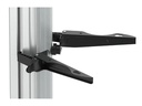 PureMounts TV-Trolley PMP PDS-0001C Silber/Schwarz