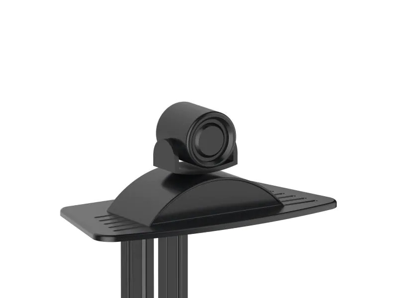 PureMounts TV-Trolley PMP PDS-0001C Silber/Schwarz