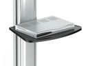 PureMounts TV-Trolley PMP PDS-0001C Silber/Schwarz