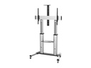 PureMounts TV-Trolley PMP PDS-0011C Silber/Schwarz