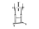 PureMounts TV-Trolley PMP PDS-0011C Silber/Schwarz