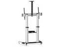 PureMounts TV-Trolley PMP PDS-0011C Silber/Schwarz
