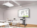 Vogel's TV-Trolley T1844S Silber
