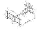 Audioraq Wandhalterung 6539 Schwarz