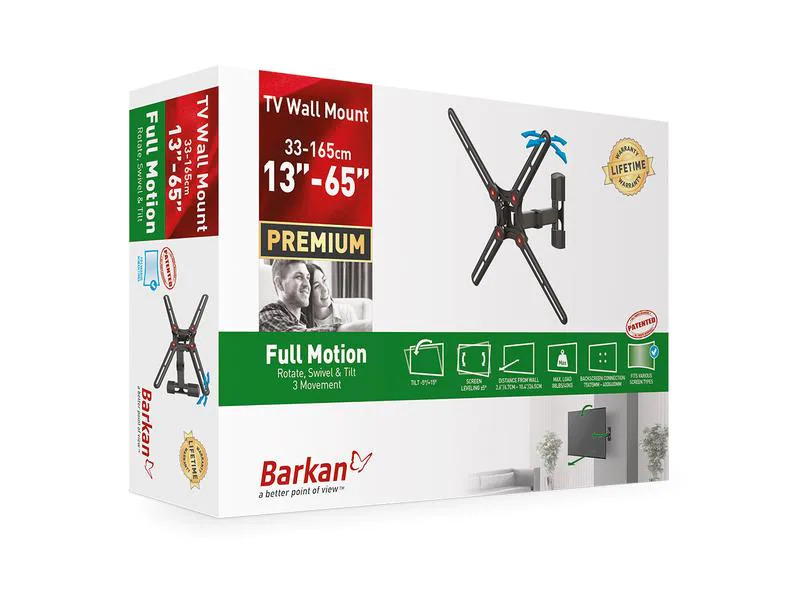 Barkan Wandhalterung BM331 Schwarz