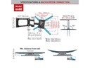 Barkan Wandhalterung WH 4400-SW Schwarz