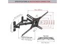 Barkan Wandhalterung WH 464-SW Schwarz