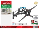 Barkan Wandhalterung WH 464-SW Schwarz