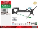Barkan Wandhalterung WH 464XL-SW Schwarz