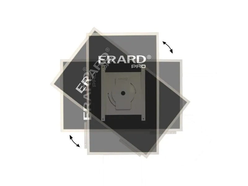 Erard Wandhalterung für Flip1+2, 50/65 Weiss