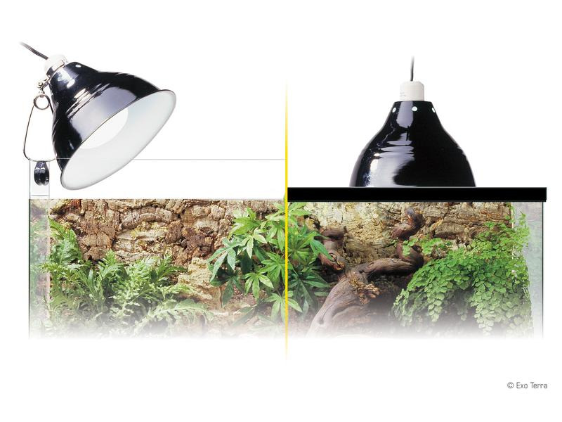 Exo Terra Klemmlampe Glow Light M, Ø 21 cm