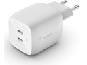 Belkin USB-Wandladegerät Dual USB-C GaN PD 45W