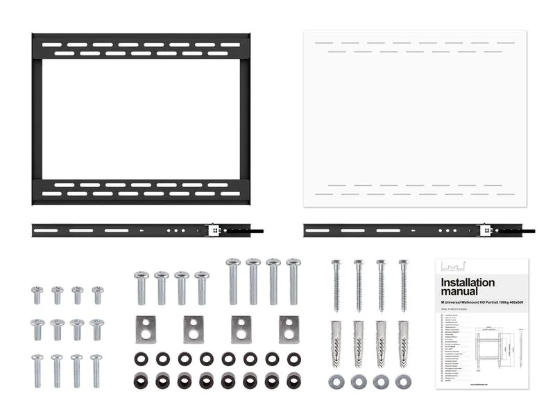 Multibrackets Wandhalterung Universal Wallmount HD P 100 kg 400 x 600