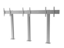 Multibrackets Wandhalterung Video Wall Stand 3-screens 9789 Schwarz