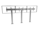 Multibrackets Wandhalterung Video Wall Stand 3-screens 9789 Schwarz