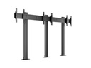 Multibrackets Wandhalterung Video Wall Stand 3-screens 9789 Schwarz