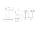 Multibrackets Wandhalterung Video Wall Stand 3-screens 9789 Schwarz