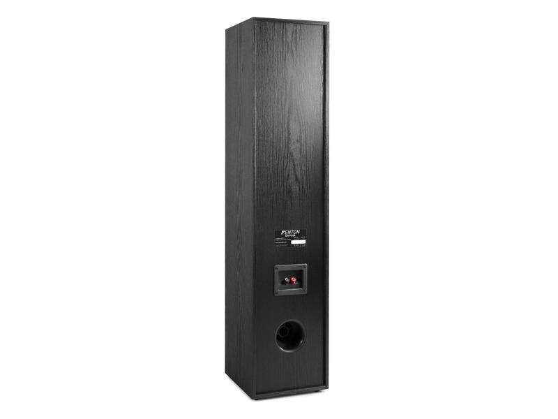 Fenton Standlautsprecher Paar SHF700B Schwarz
