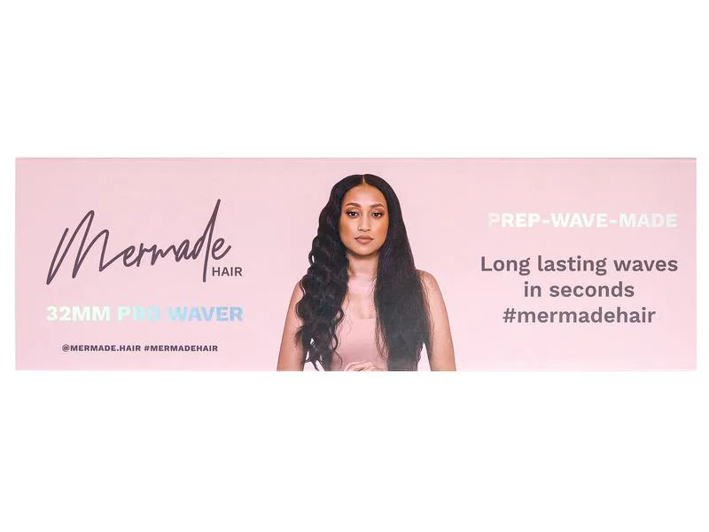 Mermade Profiwelleneisen Pro Wave 32 mm Pink