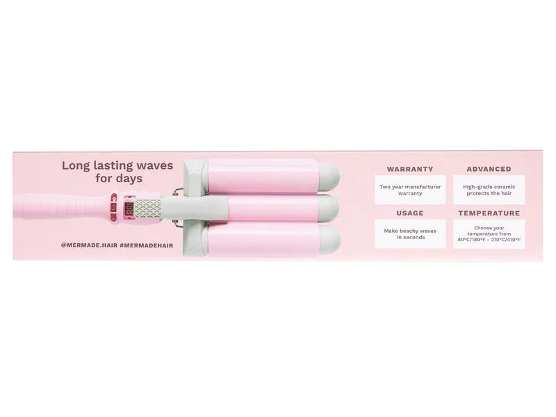 Mermade Profiwelleneisen Pro Wave 32 mm Pink